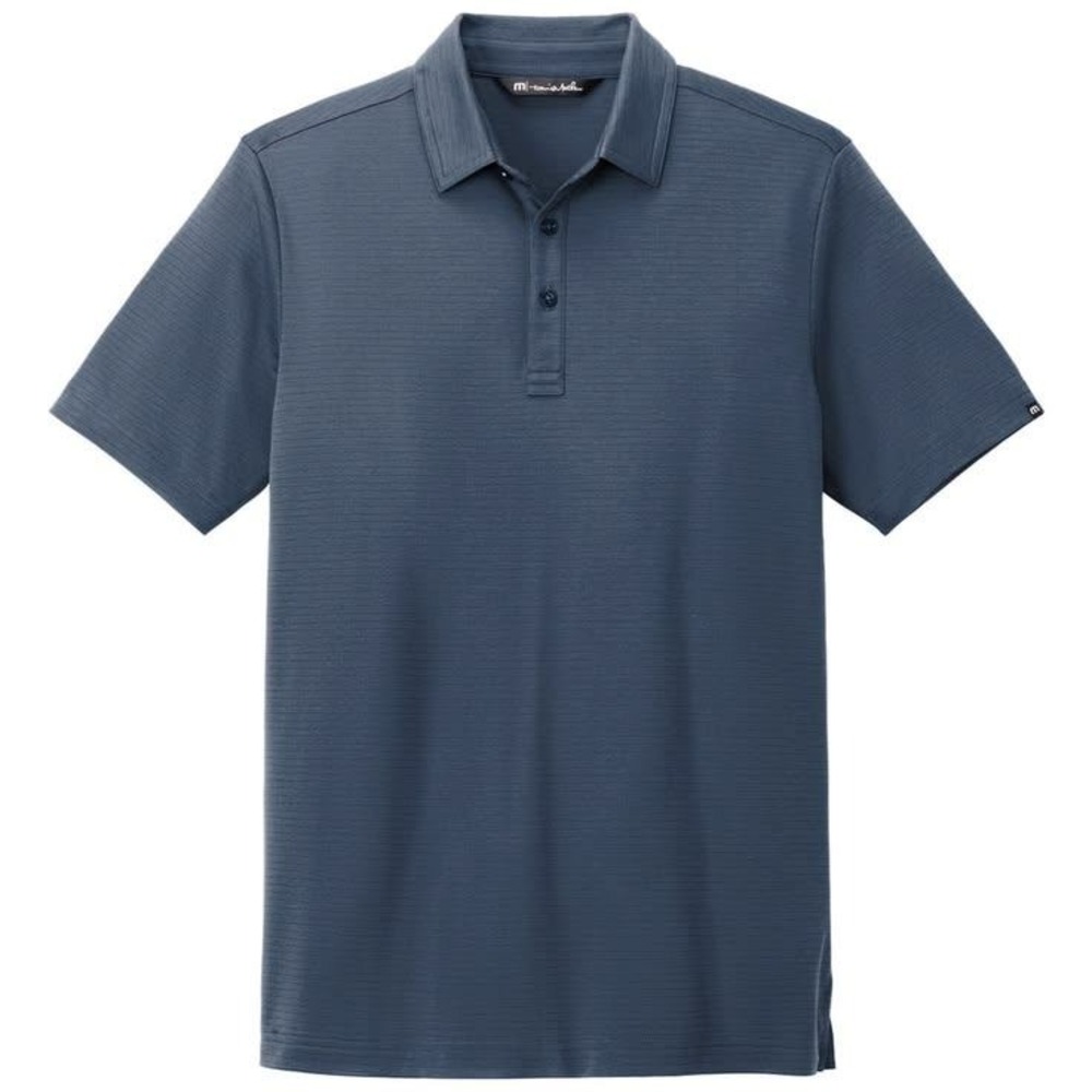 TravisMathew‎ Polo Shirt Mens XL Blue Gray Short Sleeve Golf Business Casual Top